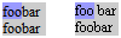 Visual Example of Three Pixel Margin Bug